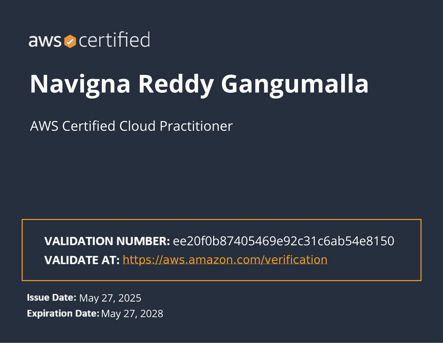AWS Cloud Practitioner